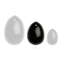 Yoni Egg - Size M - Black Obsidian